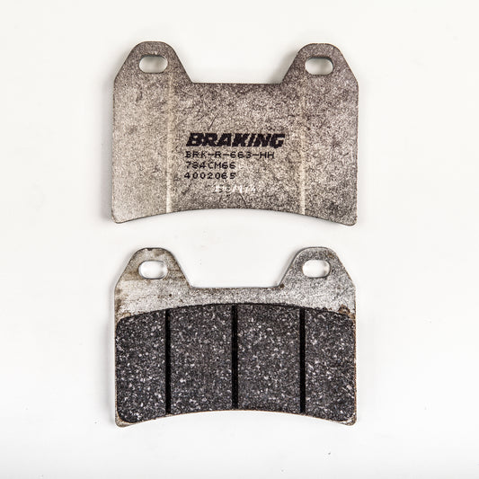BRAKING Front Sintered Metal Brake Pad Set for BMW F800R and Ducati Monster 1100 Evo
