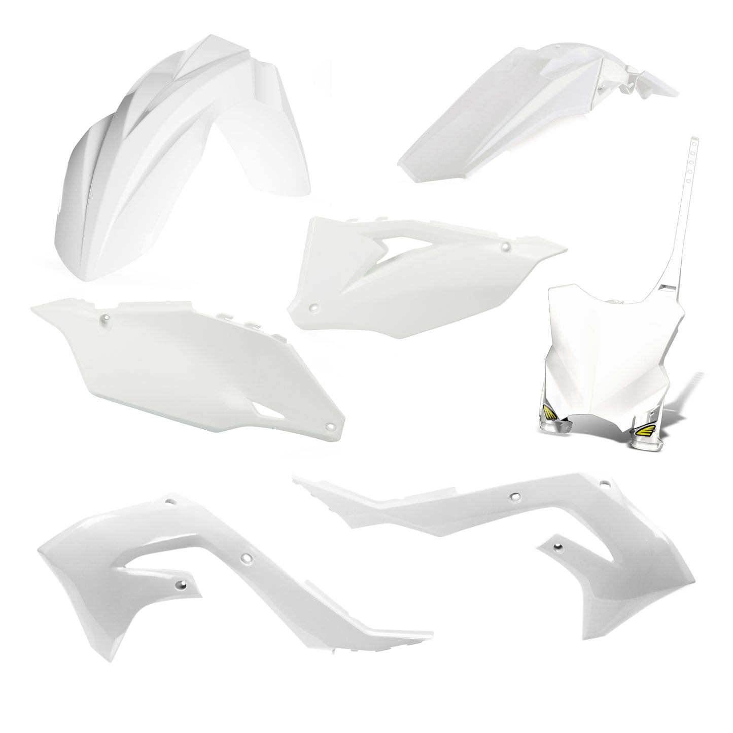 Cycra 714-1717 5 Piece Offroad Body Kit in White for Enhanced Fit and Finish