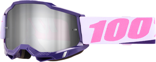 100 Percent Accuri 2 Goggle with Yumiko Silver Mirror Lens