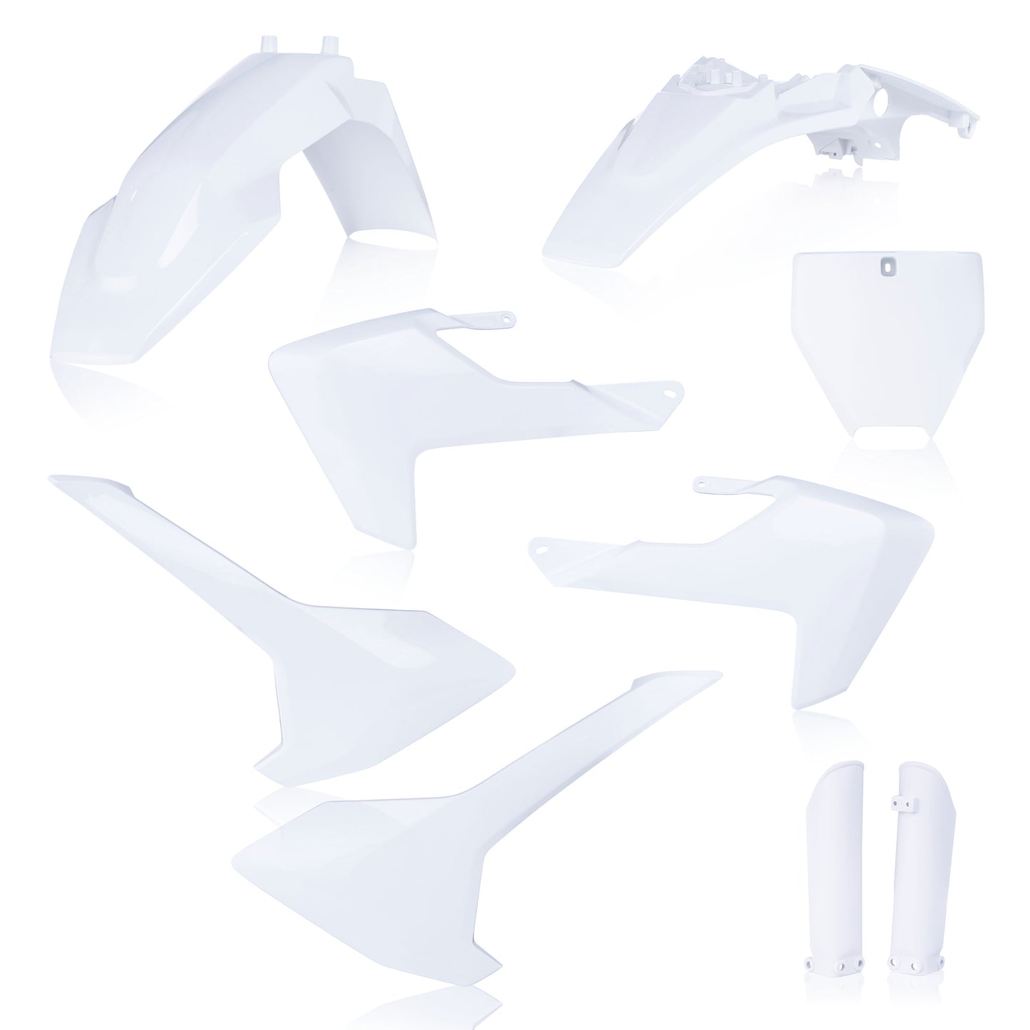 ACERBIS Full Plastic Kit for Husqvarna TC 65 (2017-2024) - White