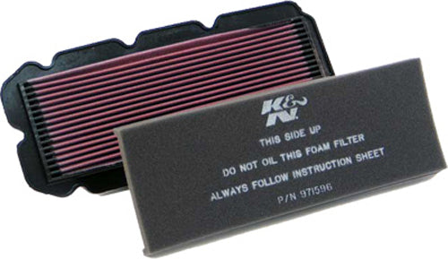 K&N HA-1596 High-Performance Washable Air Filter for Honda Valkyrie (1997-2003)