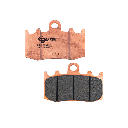 GBRAKES GB0556-70 Sintered Brake Pads for Street Vehicles
