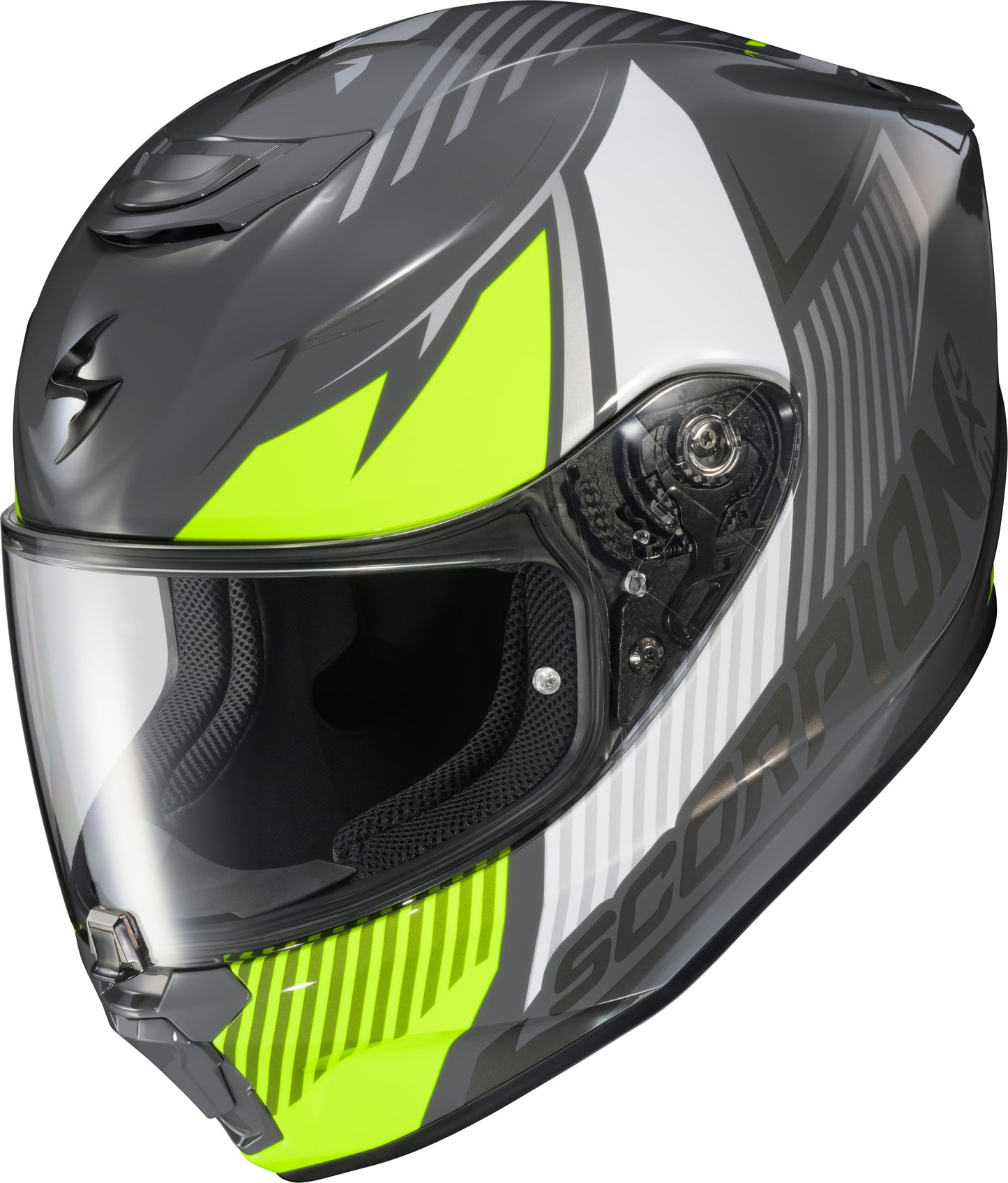 Scorpion EXO R330 Full Face Helmet - Hi-Vis Yellow, Medium