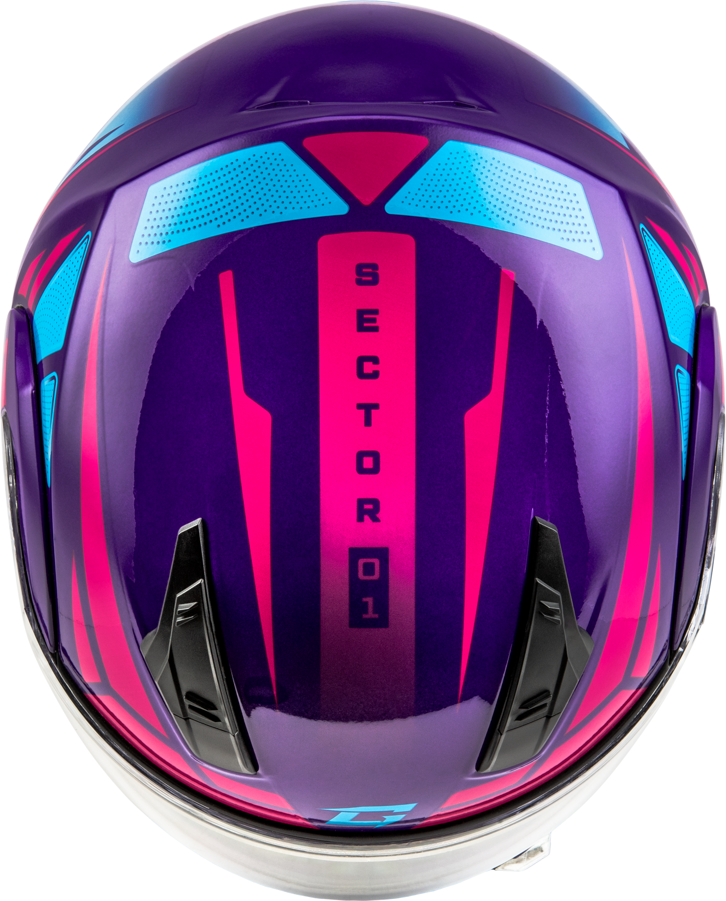 GMAX MD-04 Modular Helmet in Violet/Pink X-Small – Lightweight Street Helmet with Advanced Ventilation and Sun Protection