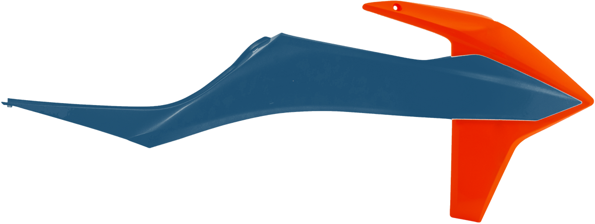 ACERBIS Radiator Shrouds for KTM 2020-2021 Offroad Models in Orange/Blue