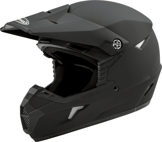 GMAX MX-46 Off-Road Helmet Matte Black Large - DOT Approved, Lightweight with 19 Vents