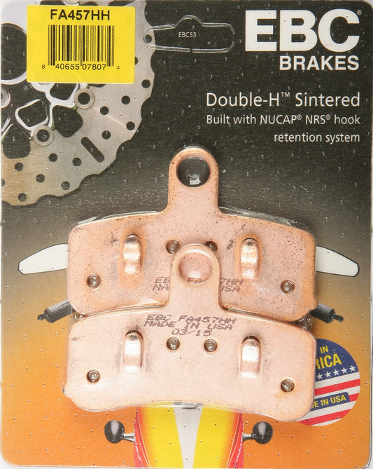 EBC FA457HH Double H Sintered Brake Pads for Harley-Davidson V-Twin Models