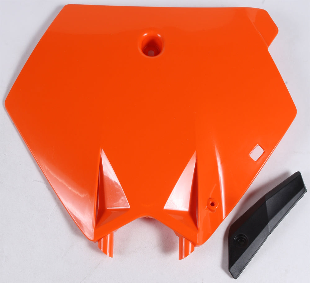 Acerbis Front Number Plate for KTM 250 SX, 450 SX-F, 525 SX - Orange Offroad Replacement Body Part