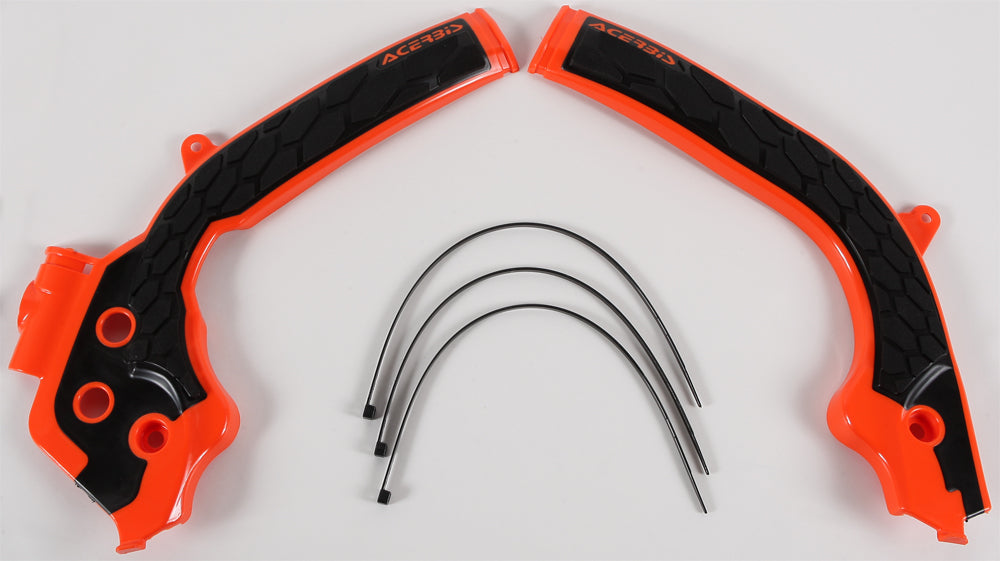 ACERBIS X Grip Frame Guard for KTM 2016-2017 Models – Orange/Black