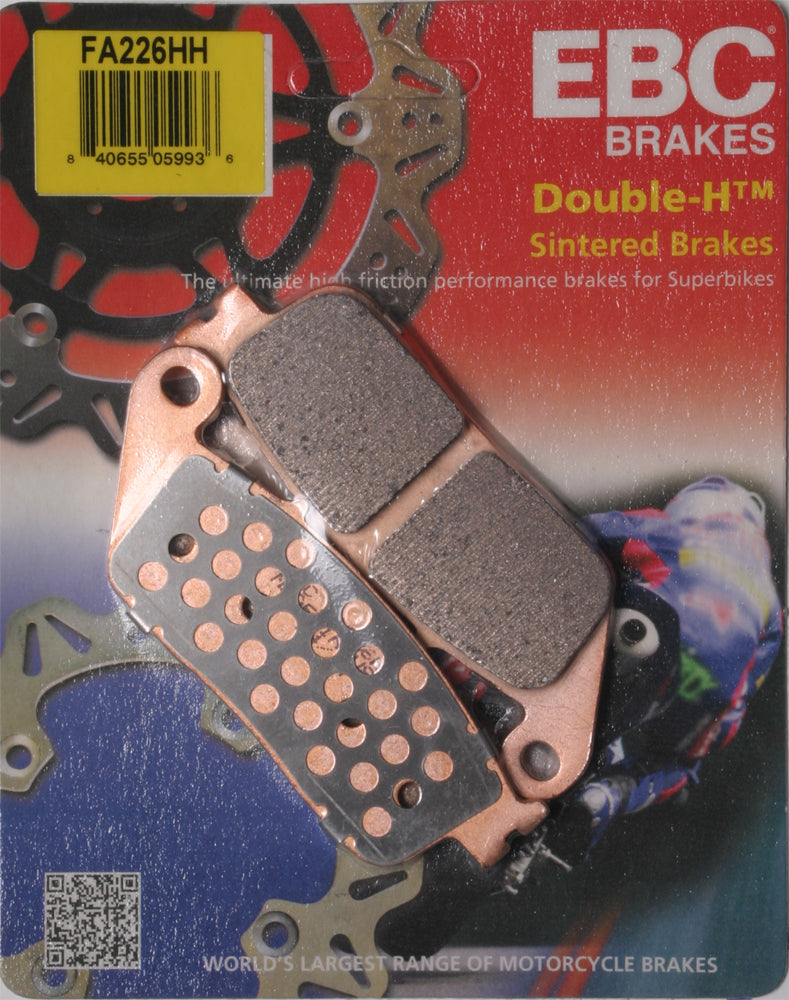 EBC FA226HH Brake Pads for Honda CBR250R, CBR300F & Triumph Tiger 800 Series