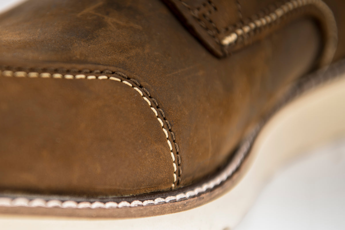 Fly Racing Tradesman Boots Brown US 07 – Durable Street Footwear with Weatherproof Technology