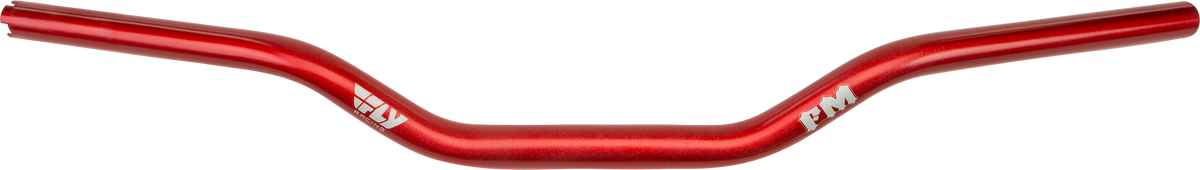 Forbidden Moto Style Handlebar Tbw Red with 1-Inch Ends for Harley-Davidson V-Twin Models