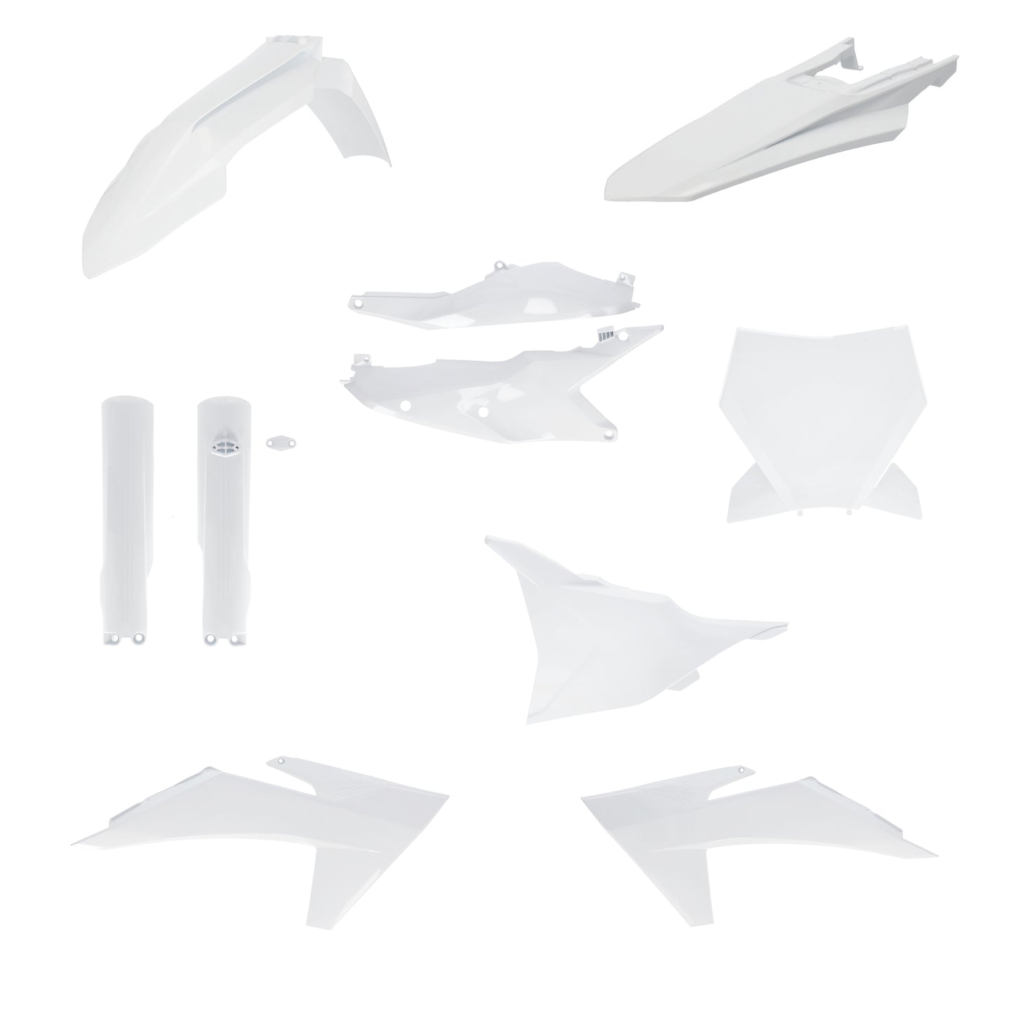 ACERBIS Full Plastic Kit for KTM - White