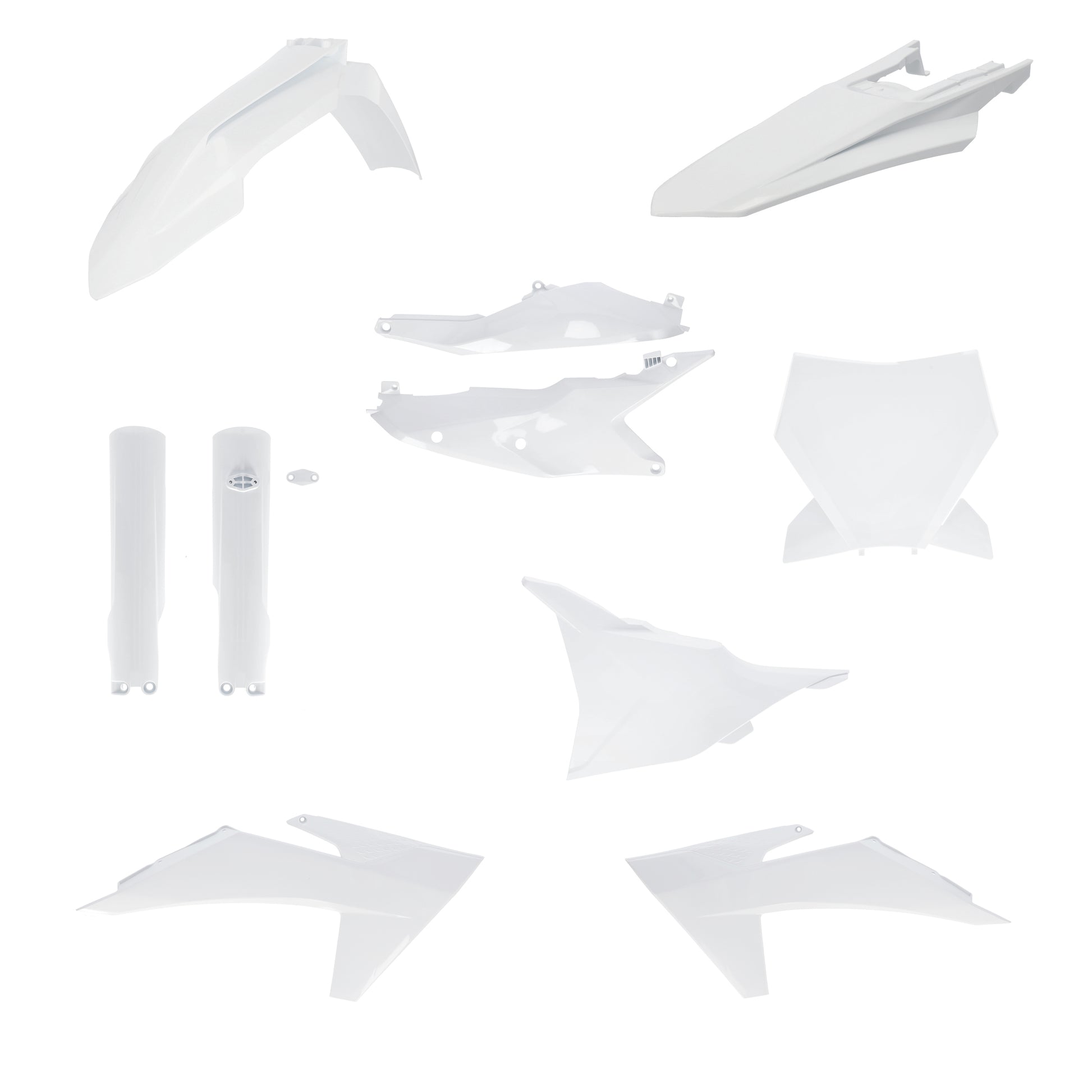 ACERBIS Full Plastic Kit for KTM - White
