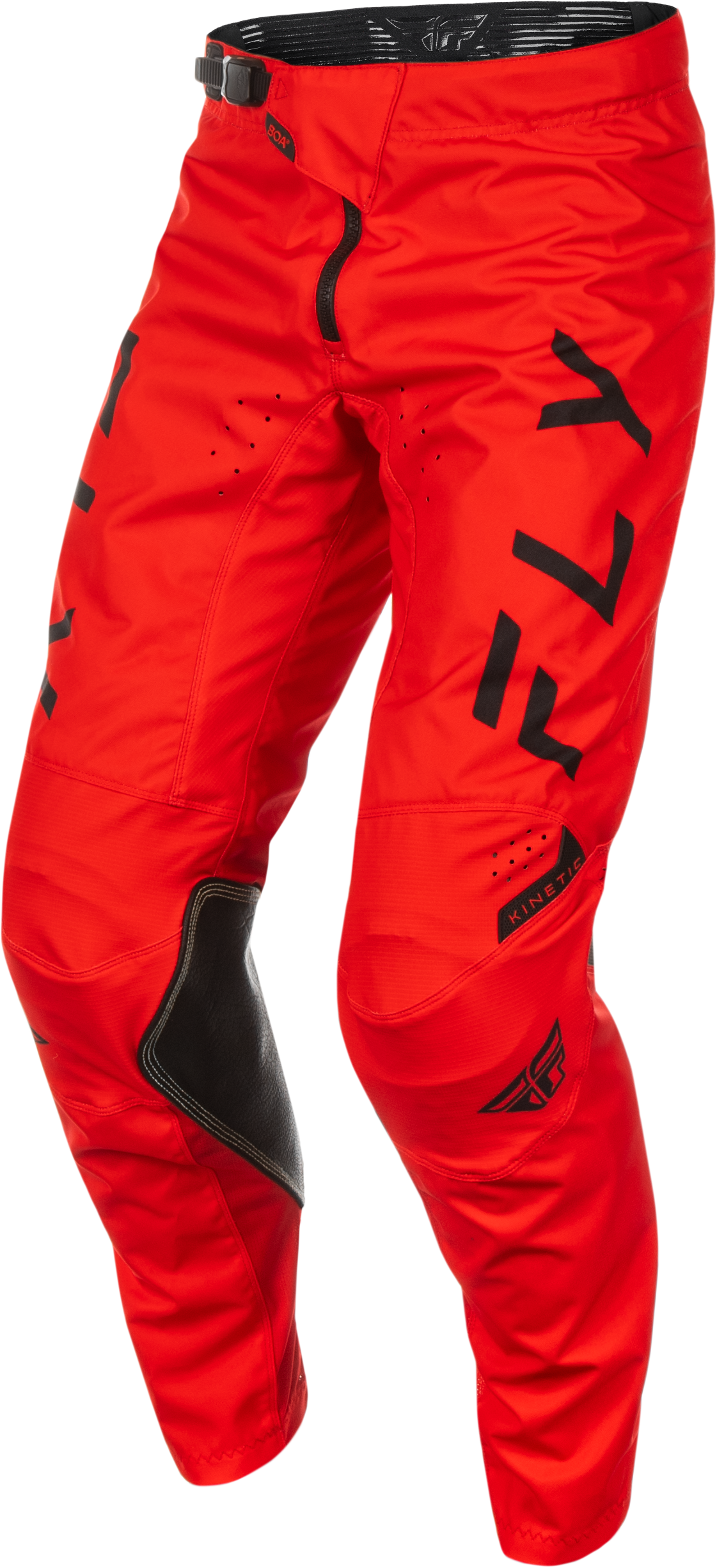 Fly Racing Kinetic Center Offroad Pants Size 36 in Red/Black
