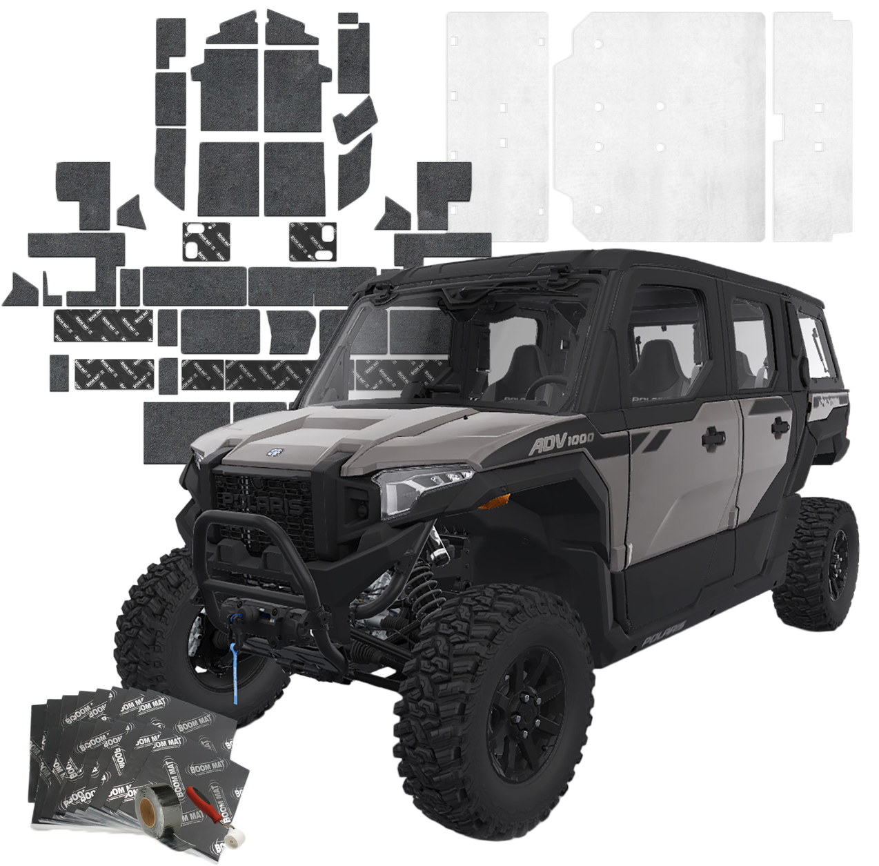 DEI 902413 Sound Control Kit for ATV/UTV Cab Insulation and Noise Reduction