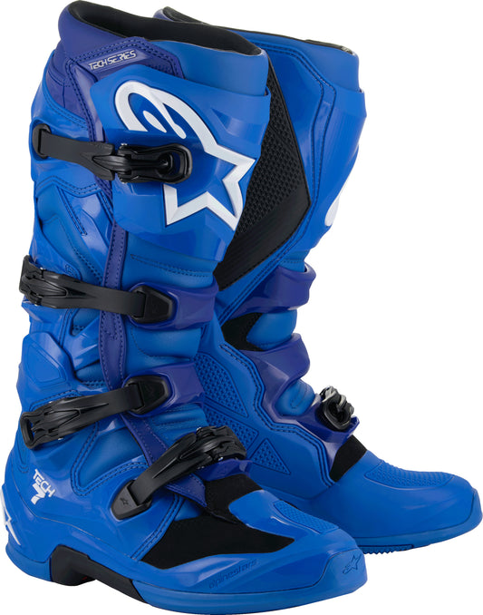 Alpinestars Tech 7 Offroad Boots Blue US 14 – Advanced motocross footwear with enhanced protection and comfort
