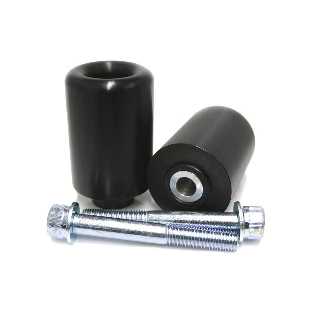 SHOGUN 750-3509 Black Frame Sliders for Honda CBR929RR 2000-2001 - Premium Street Body Guards with One-Year Free Replacement Program