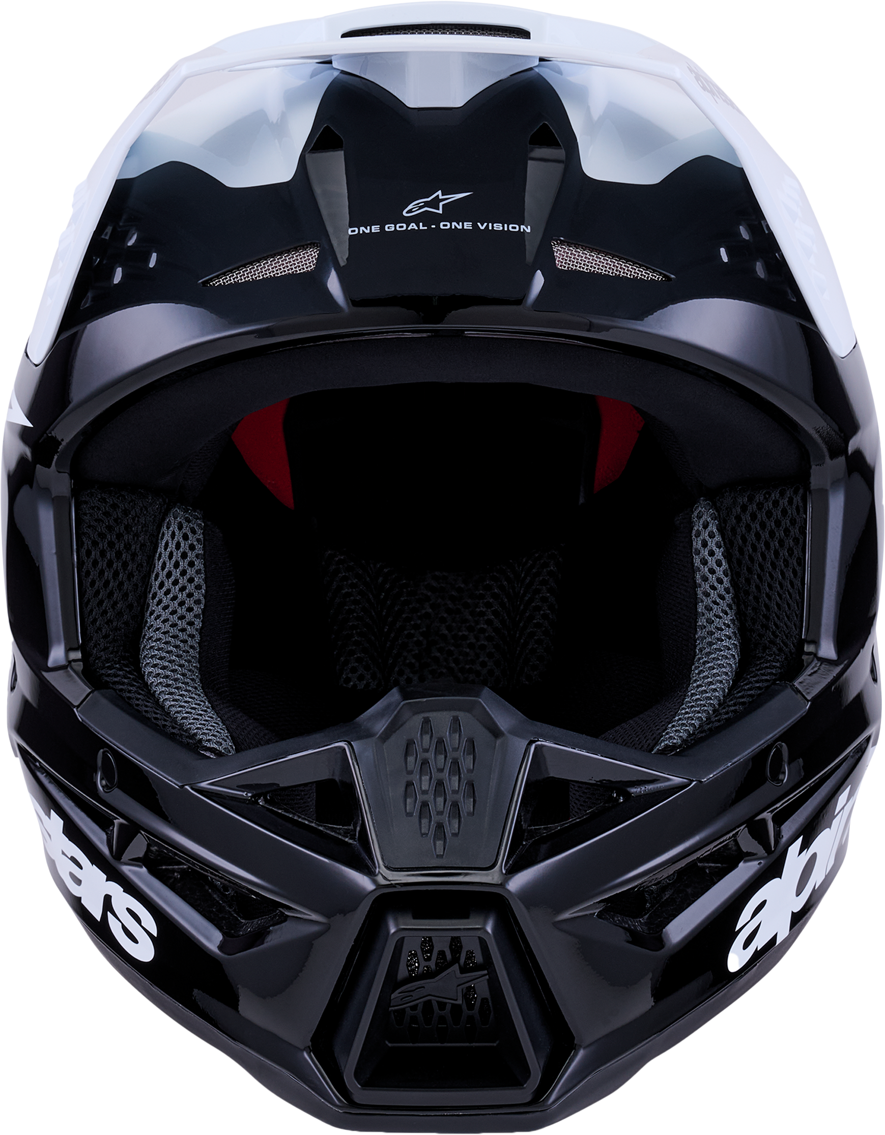 Alpinestars SM3 Radium Off-Road Helmet 2X-Large Gloss Black/White/Grey