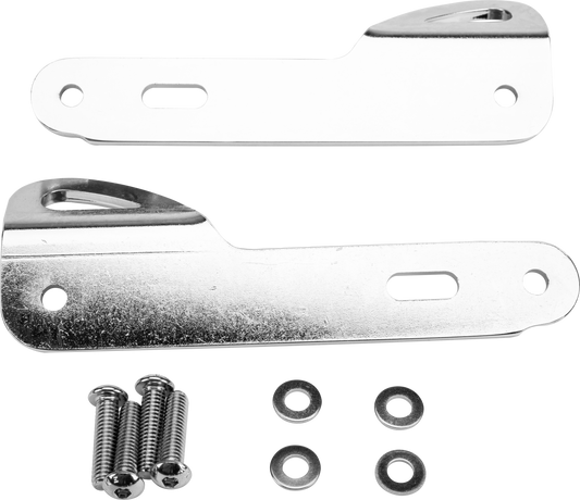 HardDrive Chrome Tie Down Bracket for Harley Davidson FLHT and FLHTCU Models Part #302860