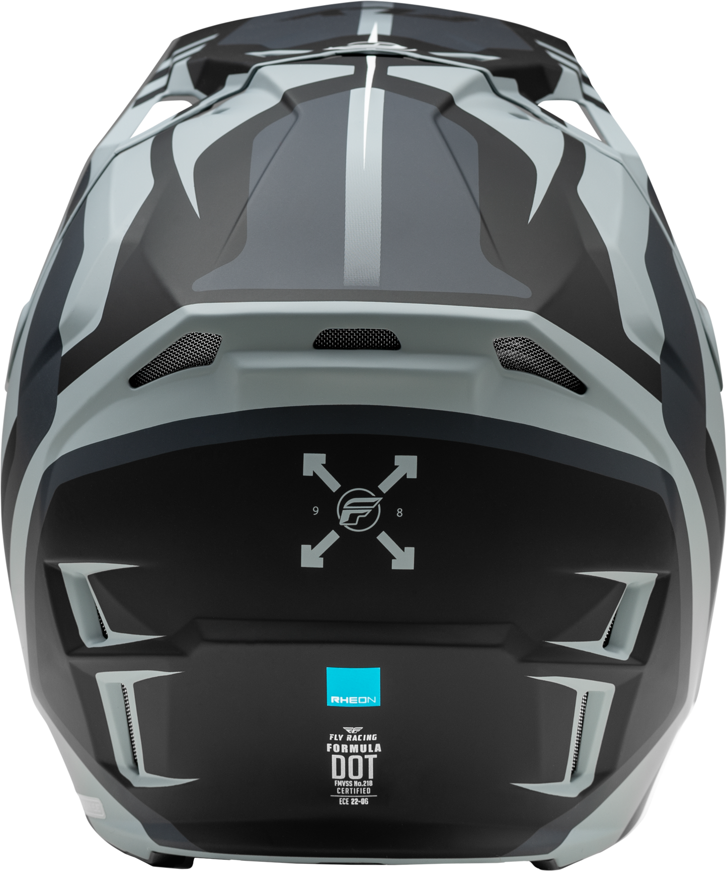 Fly Racing Formula Cp Krypton Offroad Full-Face Helmet Matte Grey/Black X-Small