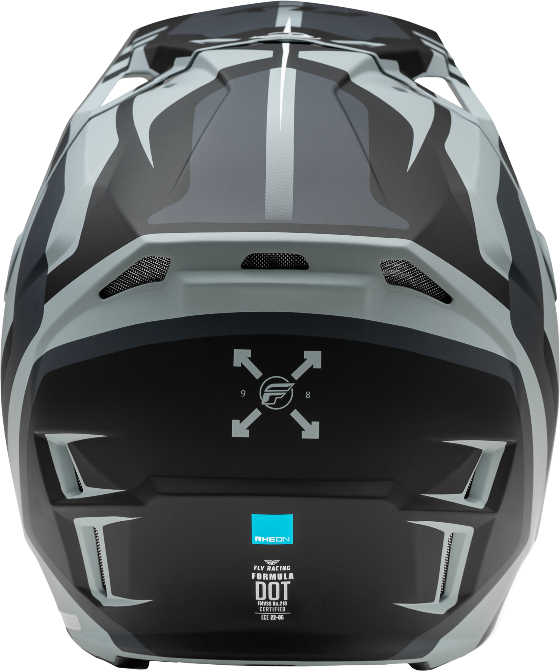 Fly Racing Formula Cp Krypton Offroad Full-Face Helmet Matte Grey/Black X-Small
