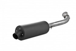 MBRP Single Slip-On System with 4.25-Inch Sport Muffler for Yamaha YFM700K & YFM550FG Models