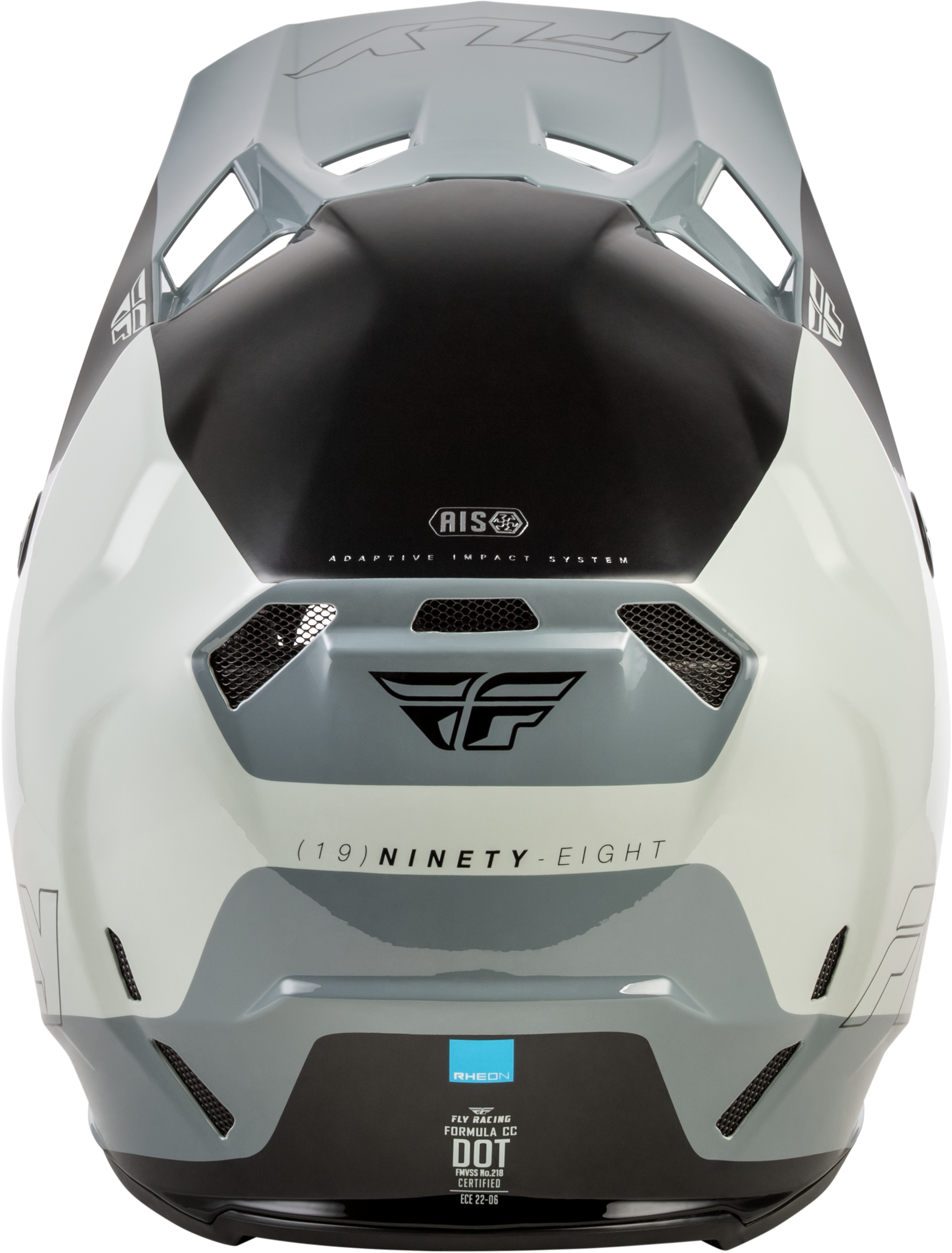 Fly Racing Formula CC Glide Off-Road Helmet X-Small Grey/Light Grey/Black
