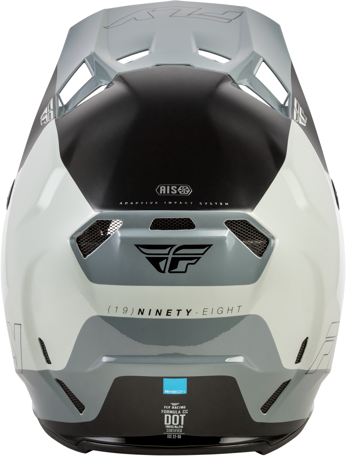 Fly Racing Formula CC Glide Off-Road Helmet X-Large Grey Light Grey Black