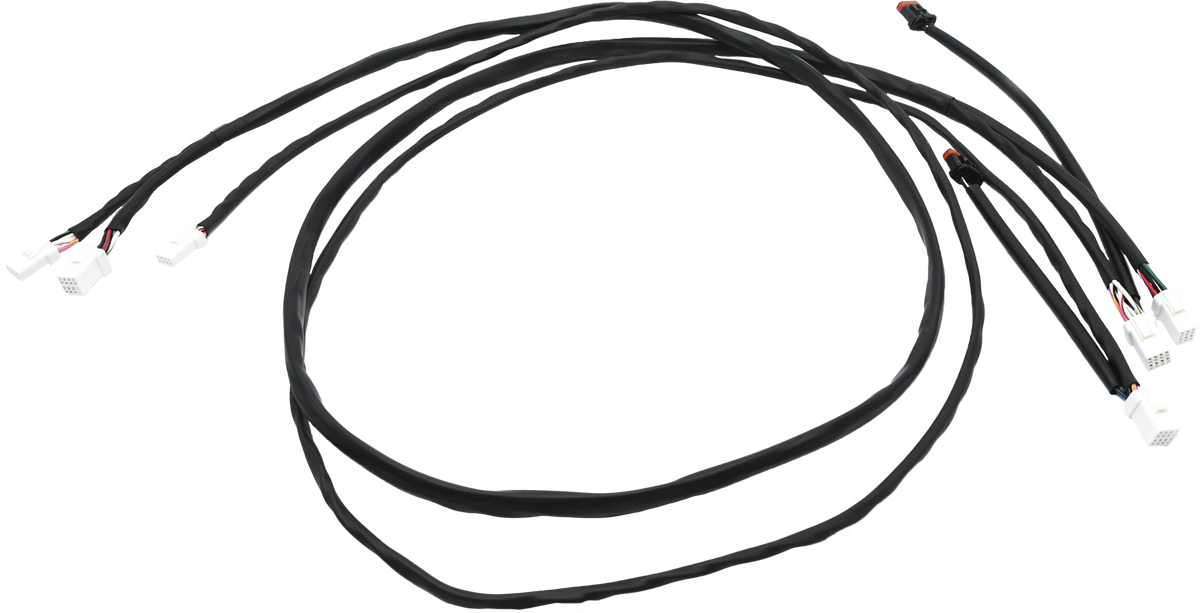 NAMZ Custom Cycle 18-Inch Handlebar Switch and Throttle By-Wire Extension Kit for Harley Davidson
