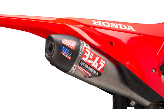 Yoshimura RS-12 Slip-On Exhaust System for Honda CRF450R/RX 2021-2024