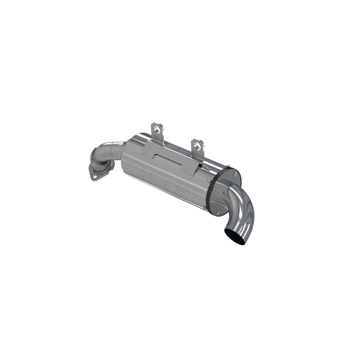 MBRP Part AT-9802PT Single Slip-On Exhaust System with 4.5-Inch Performance Muffler for CF-MOTO ZFORCE 1000 EPS