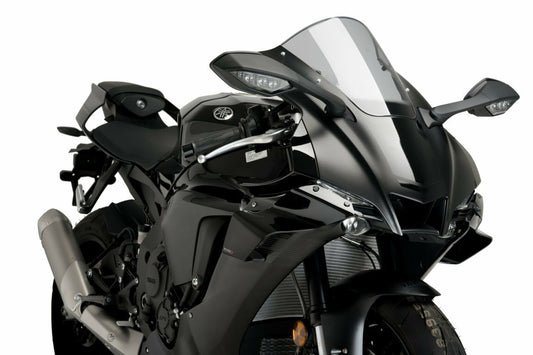 PUIG Front GP Spoiler for Yamaha YZF-R1 Series - Black | Part #20523N