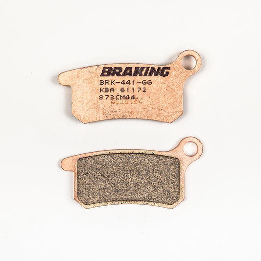 BRAKING Part Number 873CM44 Front Sintered Metal Brake Pad Set for KTM Off-Road Models