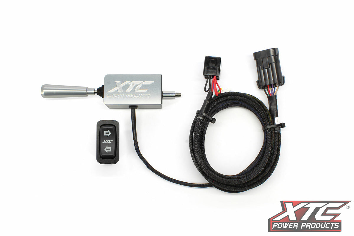 XTC Power Products ATS Kit with Billet Turn Lever for ATV/UTV - Polished Finish