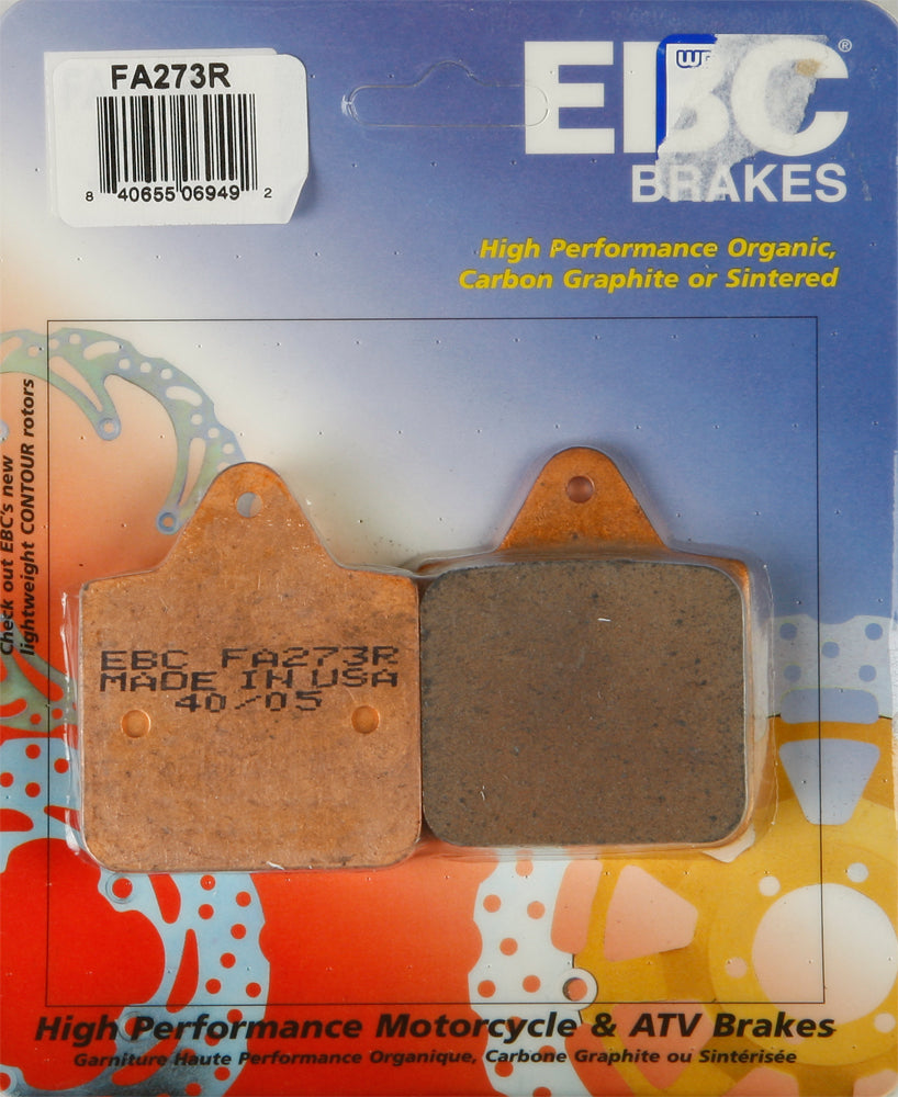 EBC FA273R Brake Pads for 1999 Polaris Ranger 500 6X6