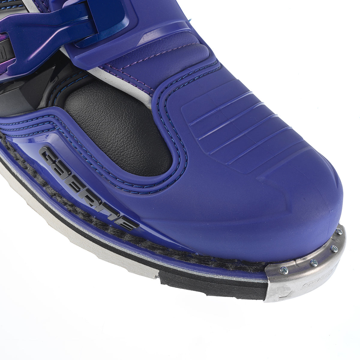 Gaerne SG-22 Offroad Boots in Purple/Black, US Size 10 — High-Performance Italian Craftsmanship