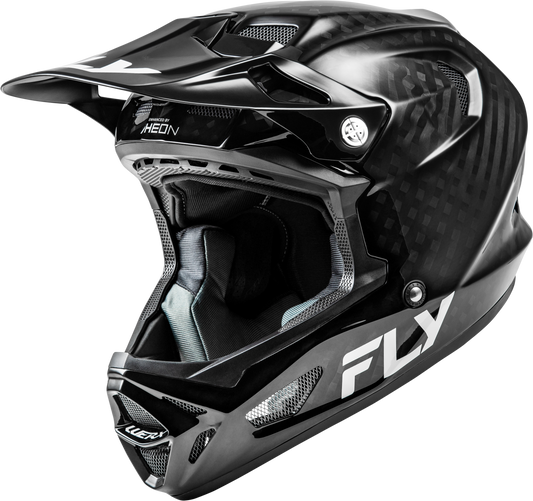 Fly Racing Werx R Carbon Full-Face Helmet - Large Black Carbon for Bicycle Riders