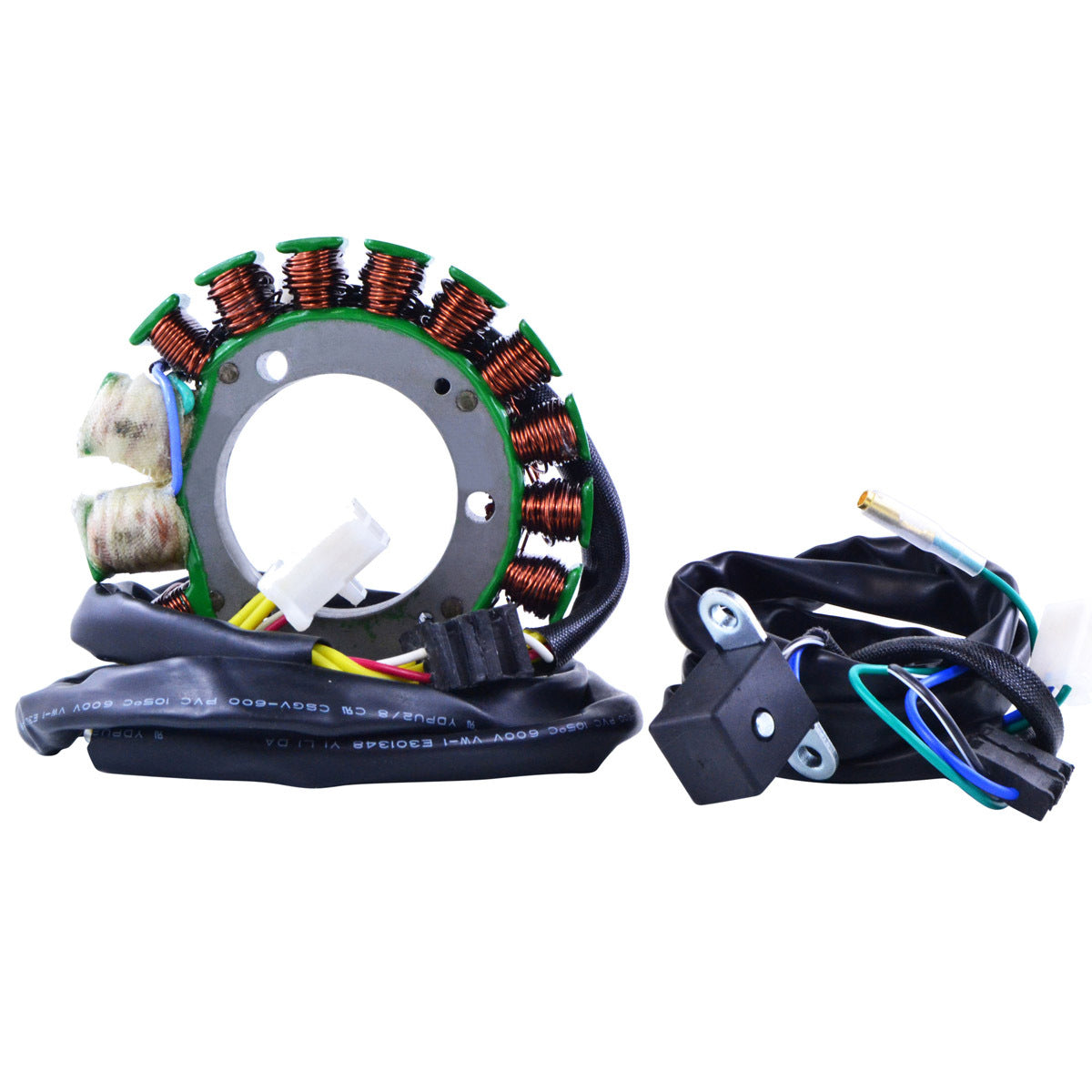 RM Stator Offroad Kawasaki KLR650 Stator with Pickup and Connector - Reliable Electrical Part