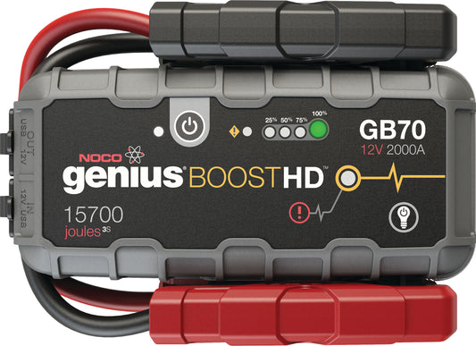 NOCO GENIUS GB70 Boost Lithium Jump Pack for 2000 Amp Jump Starting
