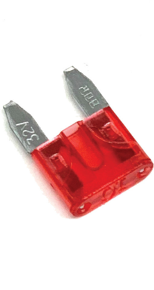 NAMZ Custom Cycle 10 Amp Mini Fuse Pack – Assorted Electrical Fuses for V-Twin Motorcycles
