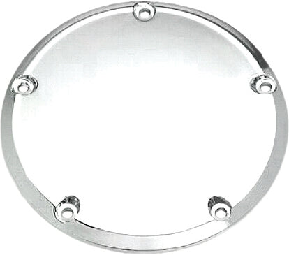 HARDDRIVE Smooth Derby Cover Chrome for Harley-Davidson Touring Models (Part #302900)