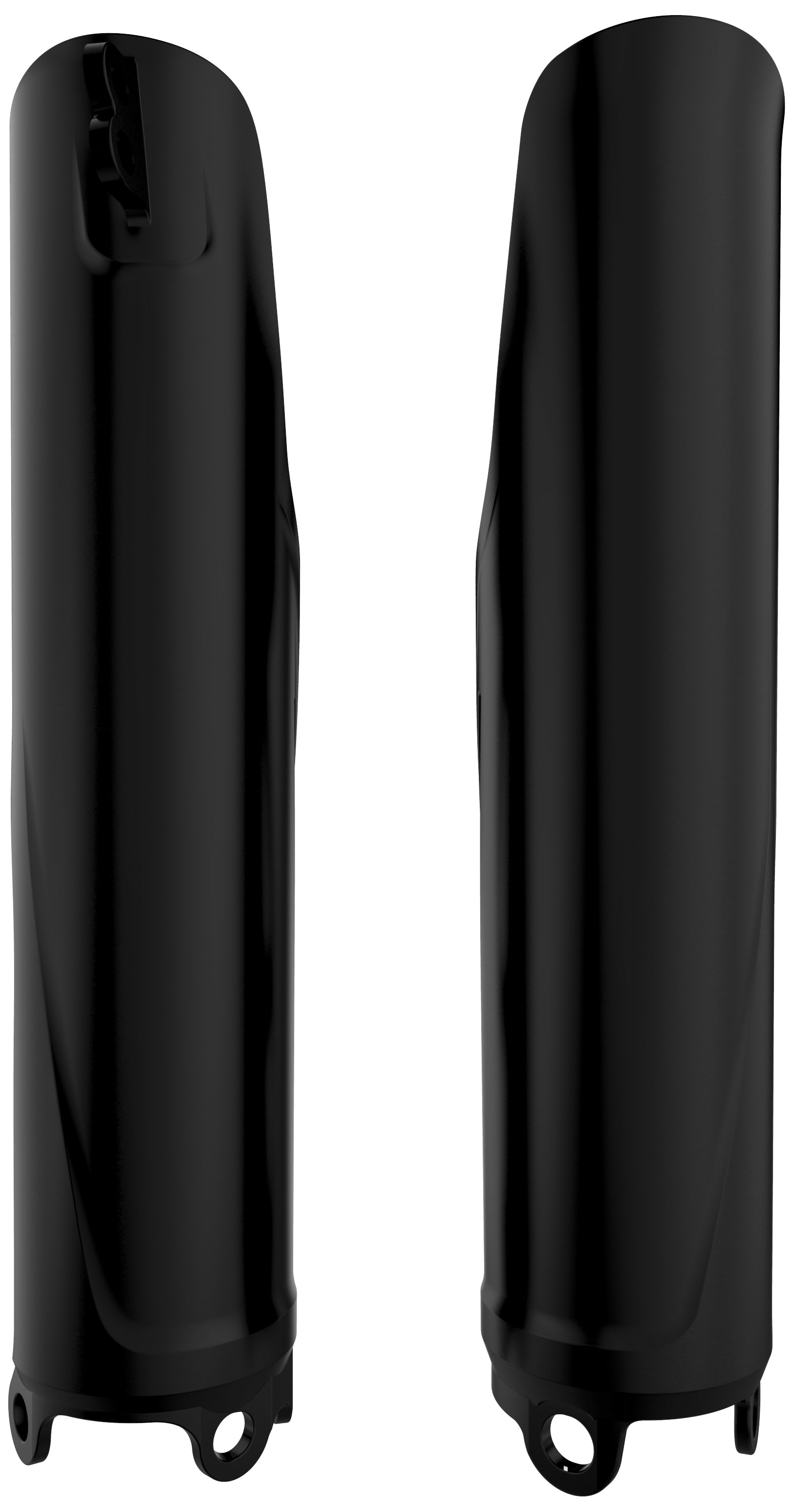 Polisport Fork Guards Black for Honda CRF Models – Durable Offroad Replacement Body Parts
