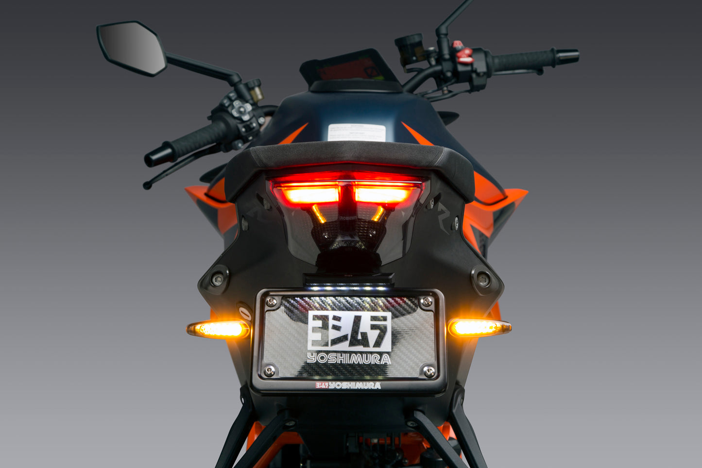 Yoshimura Fender Eliminator Kit for KTM 1290 Super Duke R – Sleek Race Look with LED Lighting