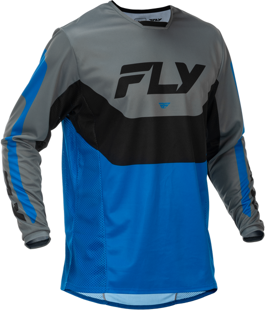 Fly Racing Kinetic 2X-Large Offroad Jersey in Blue/Grey/Black