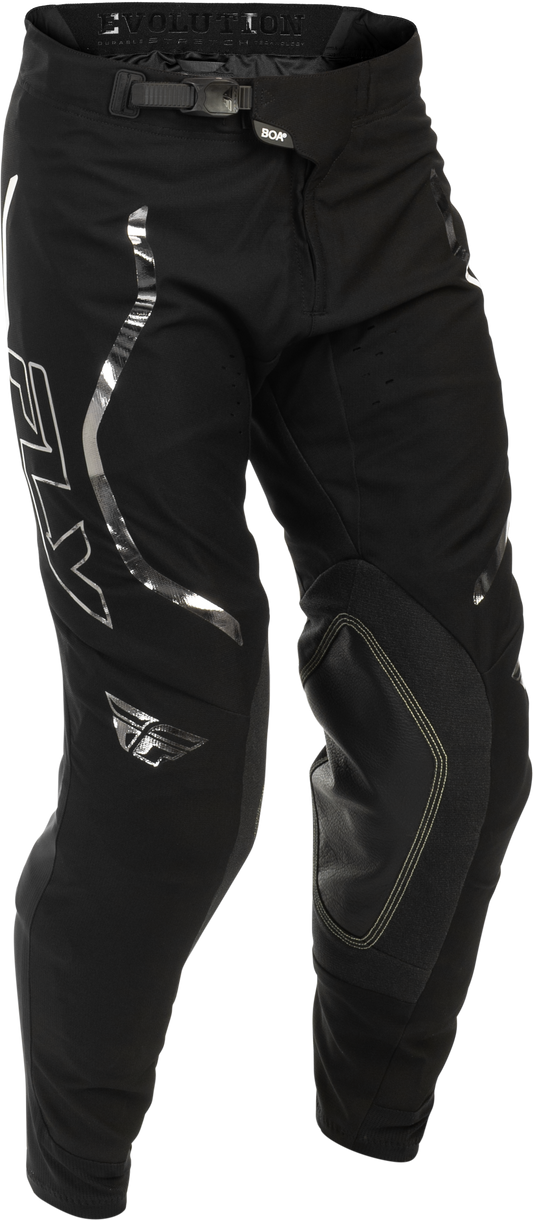 Fly Racing Evolution DST SE Offroad Pants Black/Silver Size 38