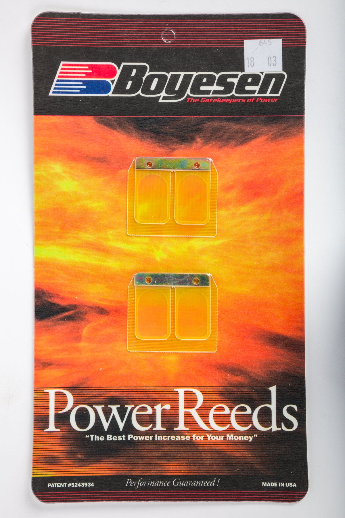 Boyesen Replacement Reeds for Yamaha YFZ350 Banshee – High-Performance Intake Reeds