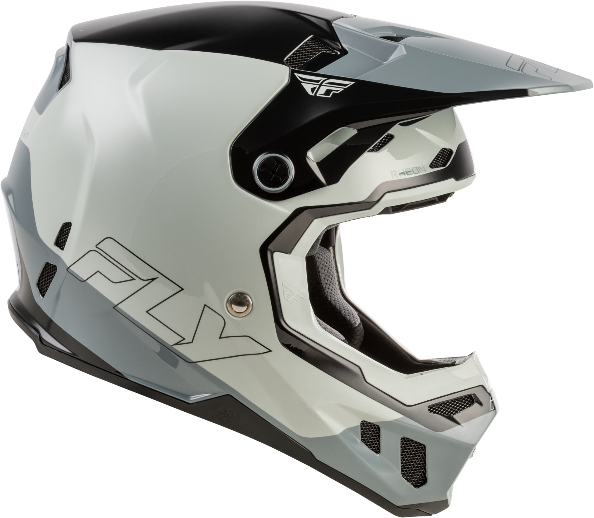 Fly Racing Formula CC Glide Off-Road Helmet X-Small Grey/Light Grey/Black