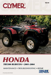 CLYMER Repair Manual for Honda TRX500 Rubicon and TRX450 Foreman ES (2001-2004)