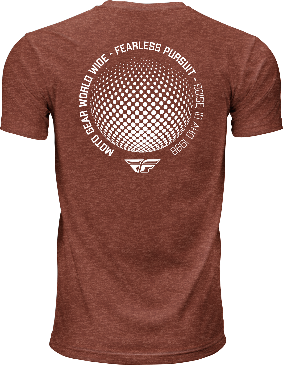 Fly Racing Worldwide Tee Red X-Large - Comfortable Short Sleeve Shirt with Premium Fit